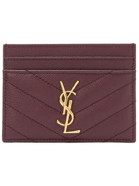 farfetch ysl card holder